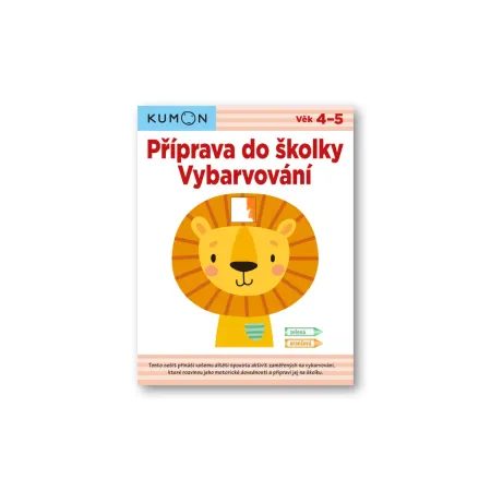 DĚTSKÁ KNIHA Příprava do školky Vybarvování