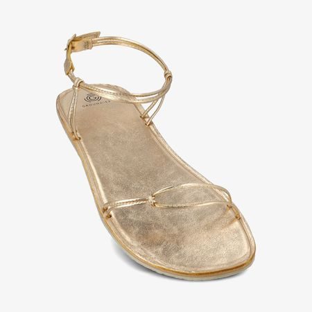 GROUNDIES® Cadiz Dámské Zlatá | Dámské barefoot sandály