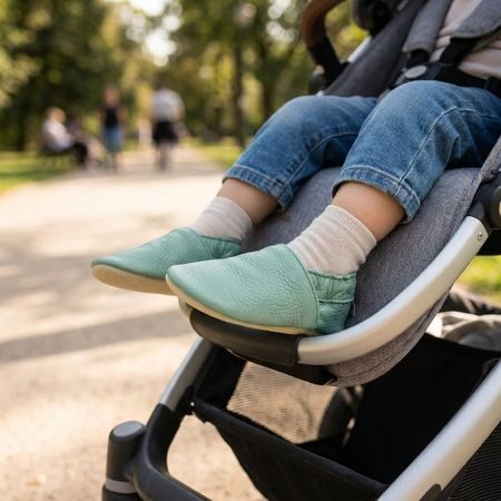 RAYVE CRAVITOS Green | Dětské barefoot capáčky