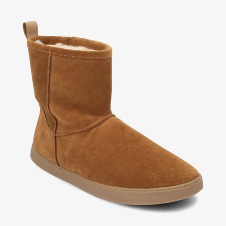 Női bélelt csizma GROUNDIES® cozy boot 2.0 barna