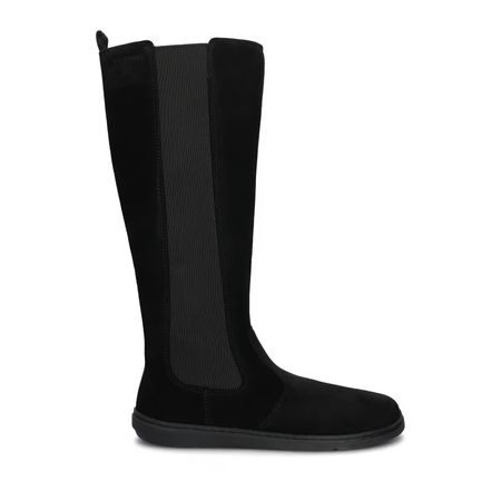 Dámské Barefoot Kozačky GROUNDIES® Milena 2.0 Černé