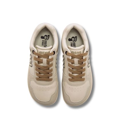 MUSTANG FREE ARIA - PLITY Ecru | Dámské barefoot tenisky