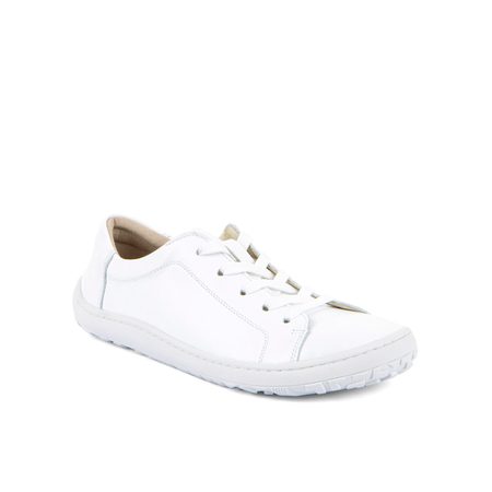 FRODDO TENISKY LEATHER LACES White III | Barefoot tenisky