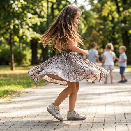 Otroške barefoot superge D.D.STEP S070-62583B Bež z zvezdicami