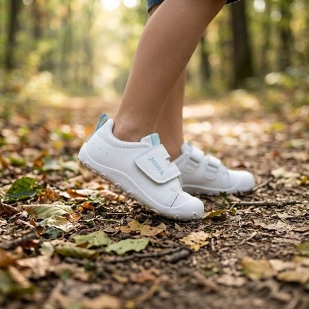 JOMA TEDDY BABY White Blue | Dětské barefoot tenisky