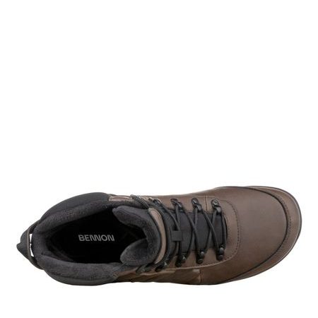 Barefoot Zimní Kotníkové Boty BENNON Černo/hnědé
