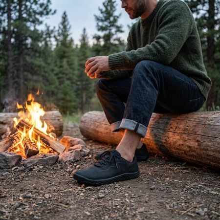 MERRELL VAPOR GLOVE LTR 7 Black | Sportovní barefoot tenisky