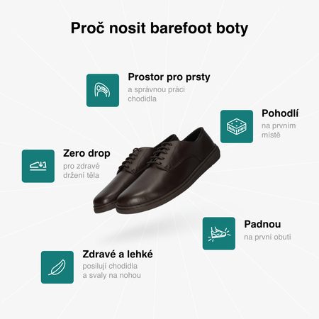 GROUNDIES® Trento Chocolate Barefoot обувки