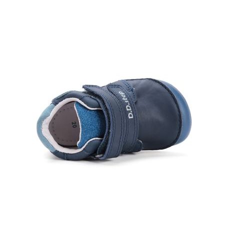 Dětské barefoot tenisky D.D.STEP S070-52576 Světle Modrá svítivá