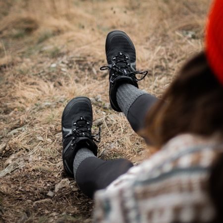 XERO SHOES XCURSION FUSION Black Titanium | Barefoot pohorky