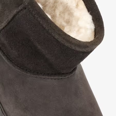 Dámské Barefoot Zateplené Boty GROUNDIES® COZY BOOT LOW Hnědé