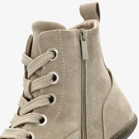 Dámské Barefoot+ Kotníkové Boty GROUNDIES® Salzburg Béžové