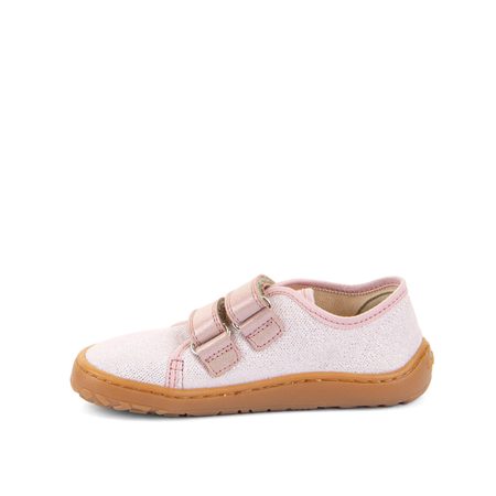 FRODDO SNEAKER CANVAS Pink Shine | Dětské barefoot tenisky