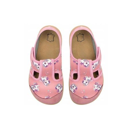 Otroški Barefoot Copati RAYVE JOY Pink Unicorn
