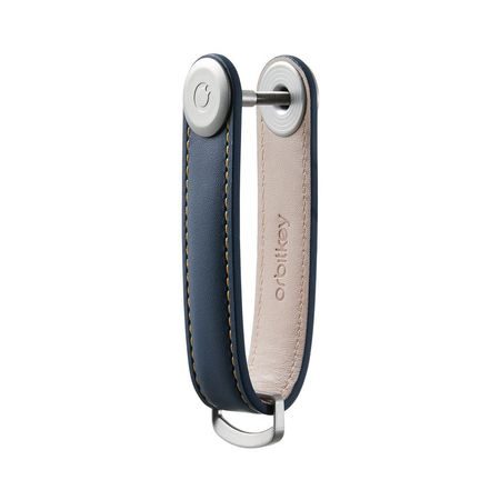 Orbitkey 2.0 - Navy & Tan Stitching