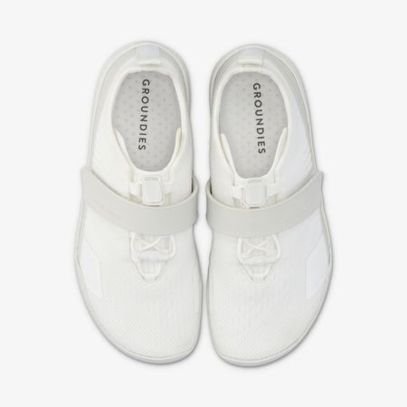 Barefoot Sportovní Boty GROUNDIES® G-Flex Krémové