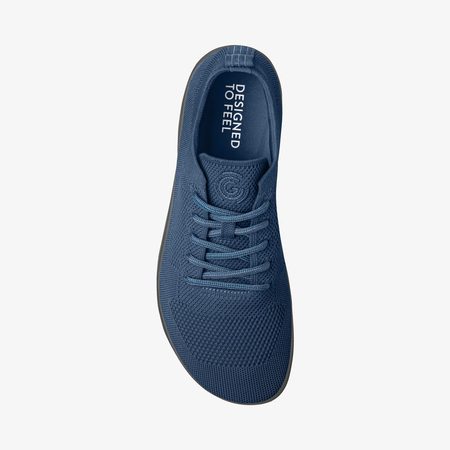 GROUNDIES® Active Knit Modré | Barefoot sportovní tenisky