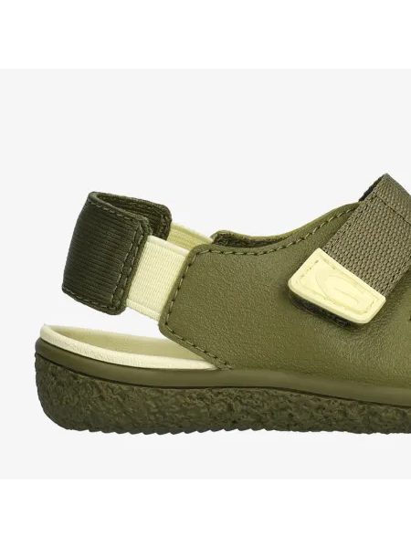 Dětské Barefoot Sandály GROUNDIES® Twig Khaki Žluté