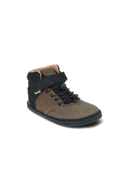 PEGRES CELOROČNÍ BF 56L Zelené | Dětské celoroční barefoot boty