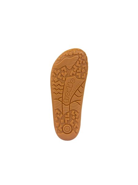 FRODDO TENISKY LEATHER LACES Cognac II | Barefoot tenisky