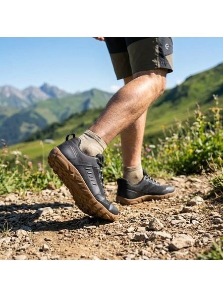 Barefoot Outdoorové Boty GROUNDIES® All Terrain Low 2.0 Černé