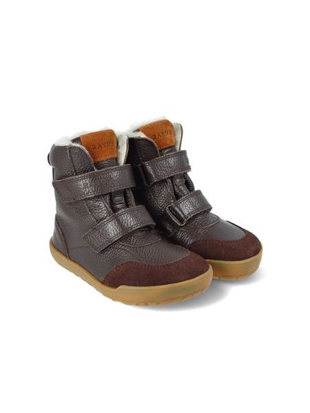 Kinder-Barfuß-Winterstiefel RAYVE LAHTI Dunkelbraun