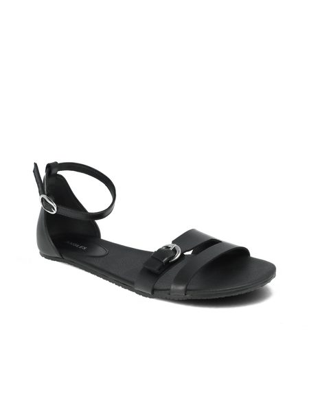 ANGLES THEMIS Black | Dámské barefoot sandály