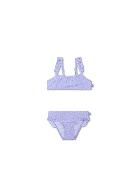 BIKINY S UPF 50+ Lila Leopard