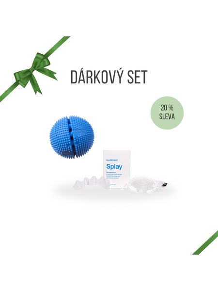 DÁRKOVÝ SENZOMOTORICKÝ SET NABOSO NEURO BALL + SPLAY II - Výhodný set