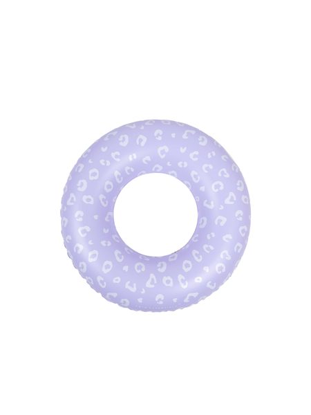 NAFUKOVACÍ KRUH Leopard Lila 90 cm