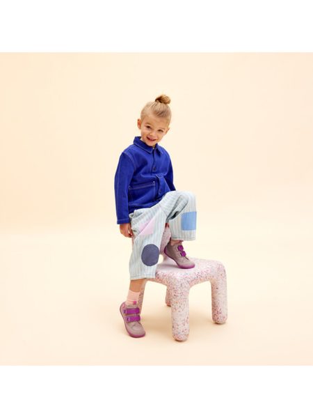 AFFENZAHN SNEAKER LEATHER BUDDY KOALA Pink Grey 10