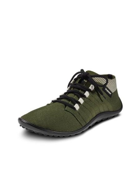 LEGUANO BEAT Olive | Barefoot tenisky