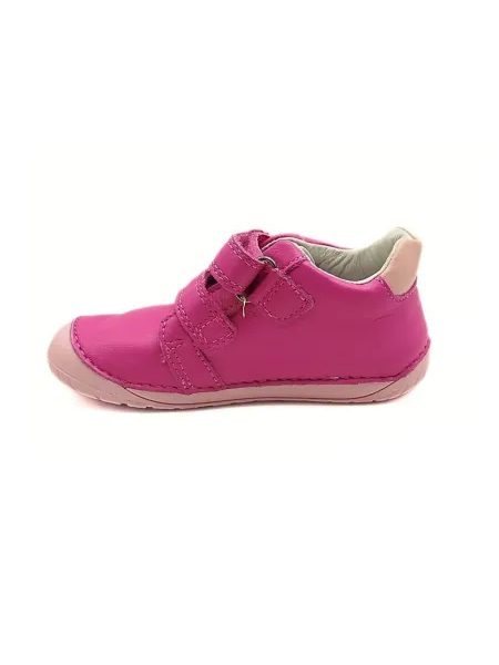 Dětské barefoot tenisky D.D.STEP S070-61646B Hot Pink růžové ptáček
