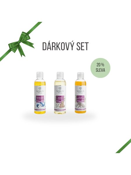 DÁRKOVÝ DĚTSKÝ SET Nobilis Tilia Vendelín, Toník a Matylda
