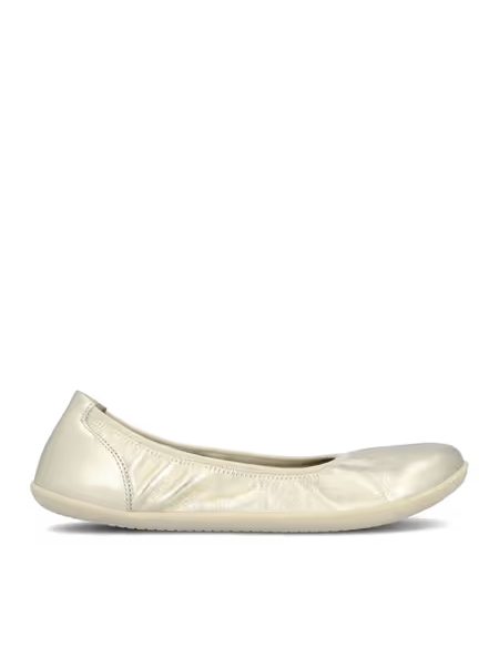 Dámské Barefoot Baleríny GROUNDIES® Lily 3.0 Metalické Champagne