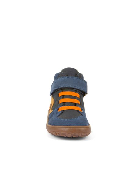 FRODDO TEX GO Blue Denim | Dětské celoroční barefoot boty