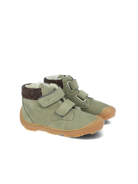 RICOSTA NICO Eucalyptus | Dětské zimní zateplené barefoot boty