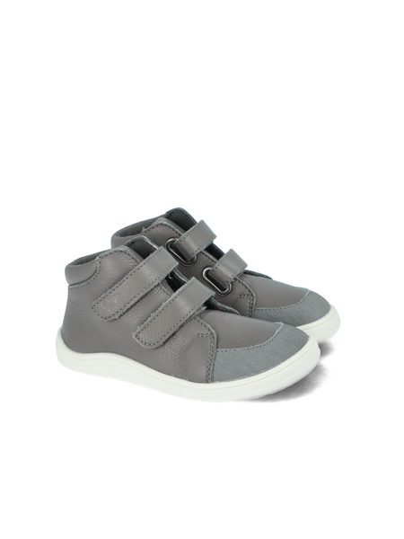 BABY BARE FEBO FALL Grey Asfaltico | Dětské celoroční barefoot boty