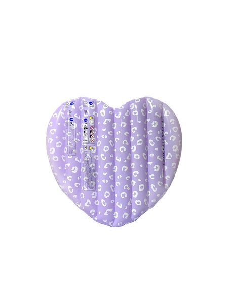 NAFUKOVACÍ SRDCE Leopard Lila 150 cm