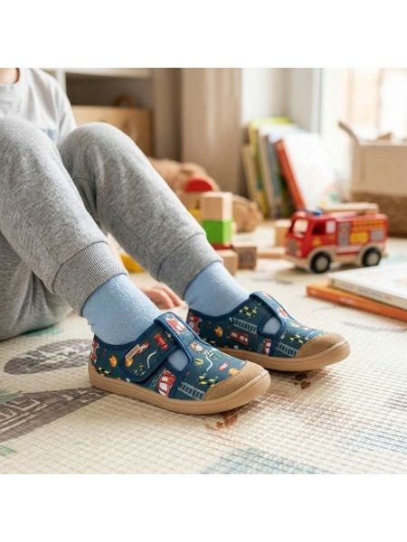 Dětské Barefoot Přezůvky RAYVE JOY Firefighters