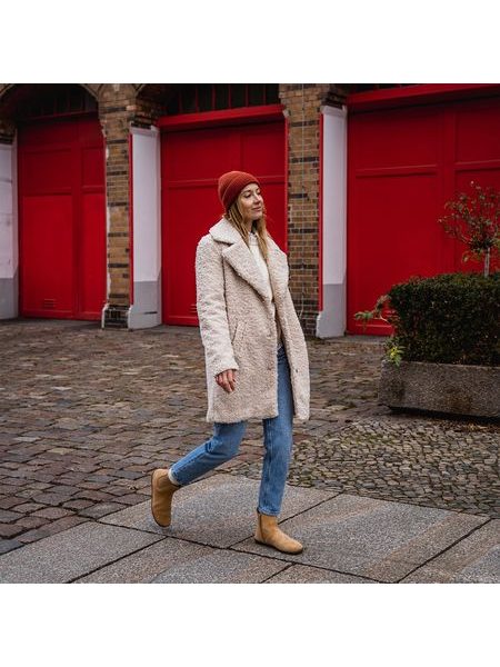 Barefoot Zateplené Chelsea GROUNDIES® CAMDEN Béžové