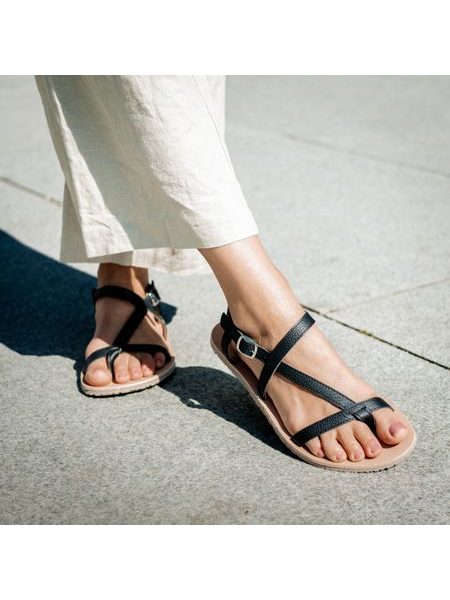 FRODDO SANDAL FLEXY W Black | Barefoot sandály