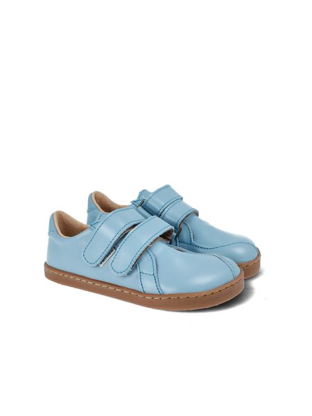 PEGRES CELOROČNÍ TENISKY BF54 0.1 Blue | Dětské barefoot tenisky