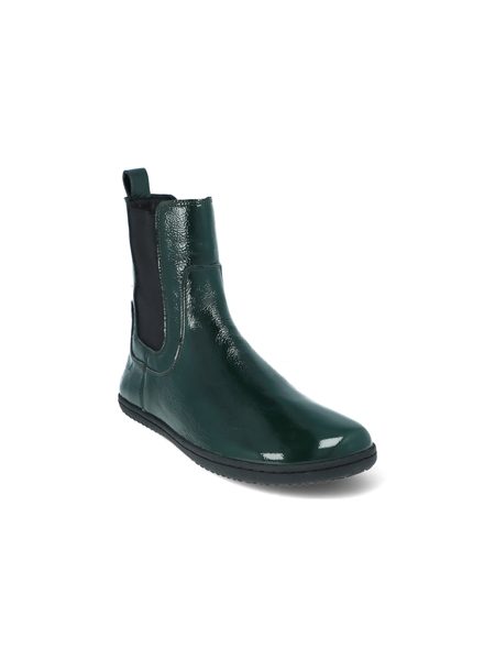 Ghete barefoot pentru femei ANGLES ORION verde lacuite