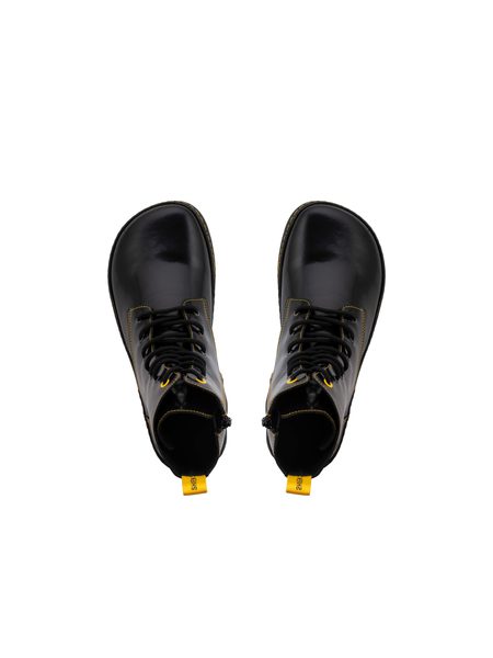 SHAPEN MAVERICK Black Yellow | Kotníkové barefoot boty