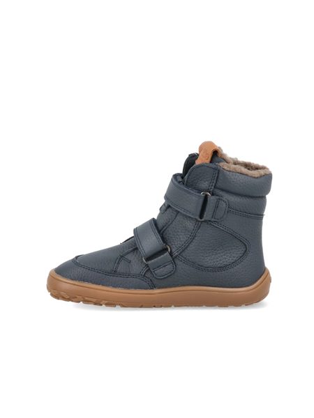 Dětské barefoot zimní boty FRODDO WINTER TEX tmavě modré