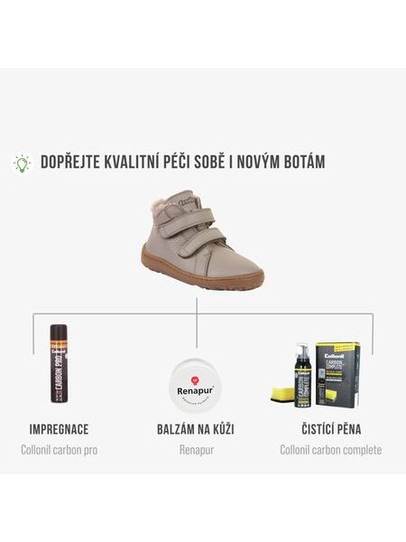 FRODDO ZIMNÍ FURRY Light Grey