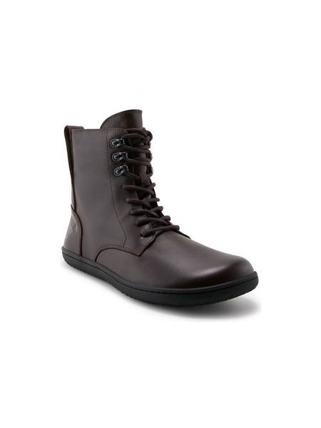 ANGLES Orpheus Winter Zip 2.0 Unisex Barefoot Ankle Boots Brown