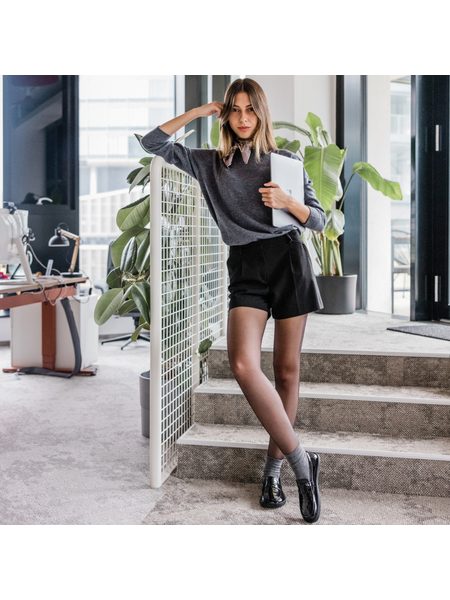 SHAPEN MOKASÍNY SHEEN Black | Dámské barefoot mokasíny