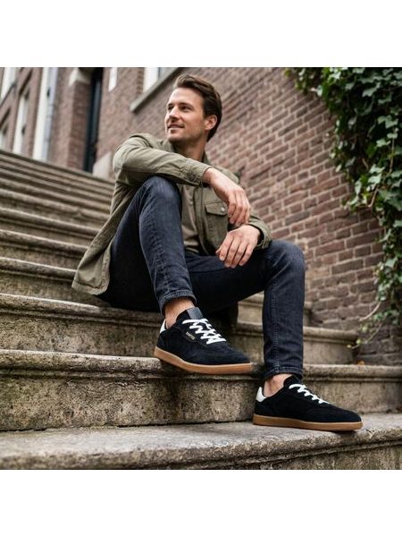 RAYVE RIO Black/Caramel | Barefoot tenisky